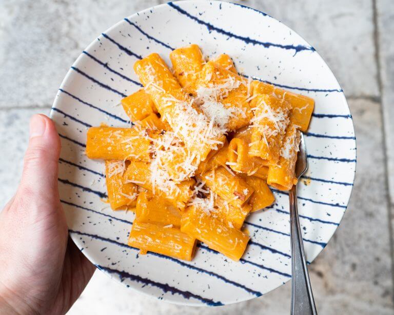 Rigatoni with Easy Vodka Sauce Recipe Elle Gourmet