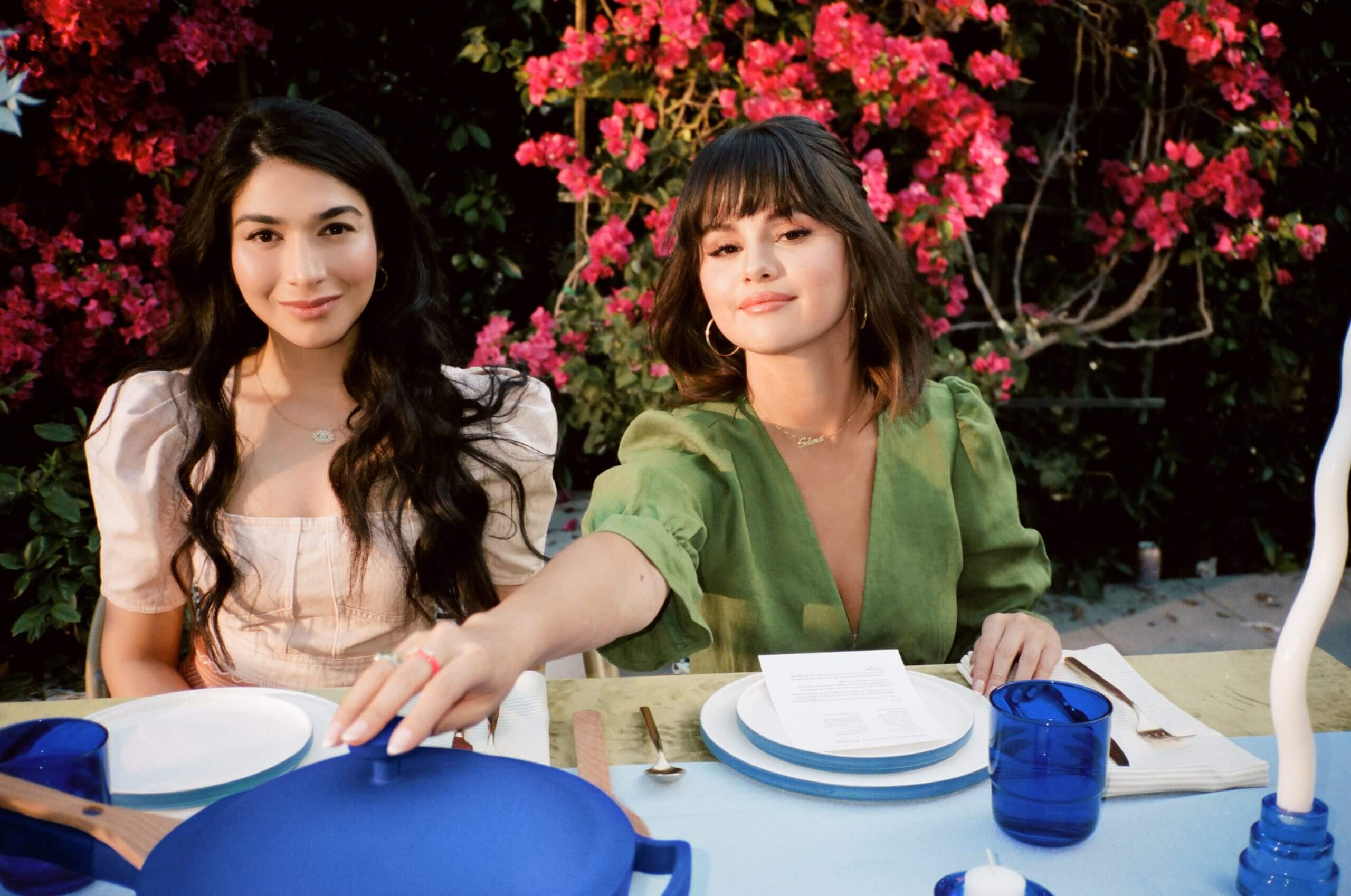 Shop Selena Gomez's Our Place cookware collection: Pots, knives, glasses  and more in Azul, Rosa colors 
