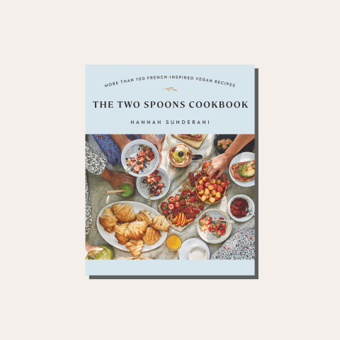 A cookbook in a light frame