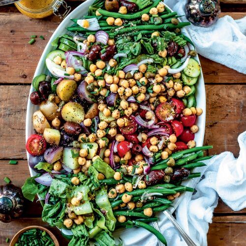 Chickpea Salad Niçoise Elle Gourmet