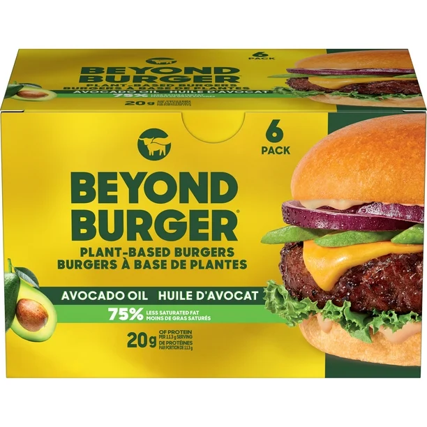 Packaging for Beyond Burgers Plant-Based Burger