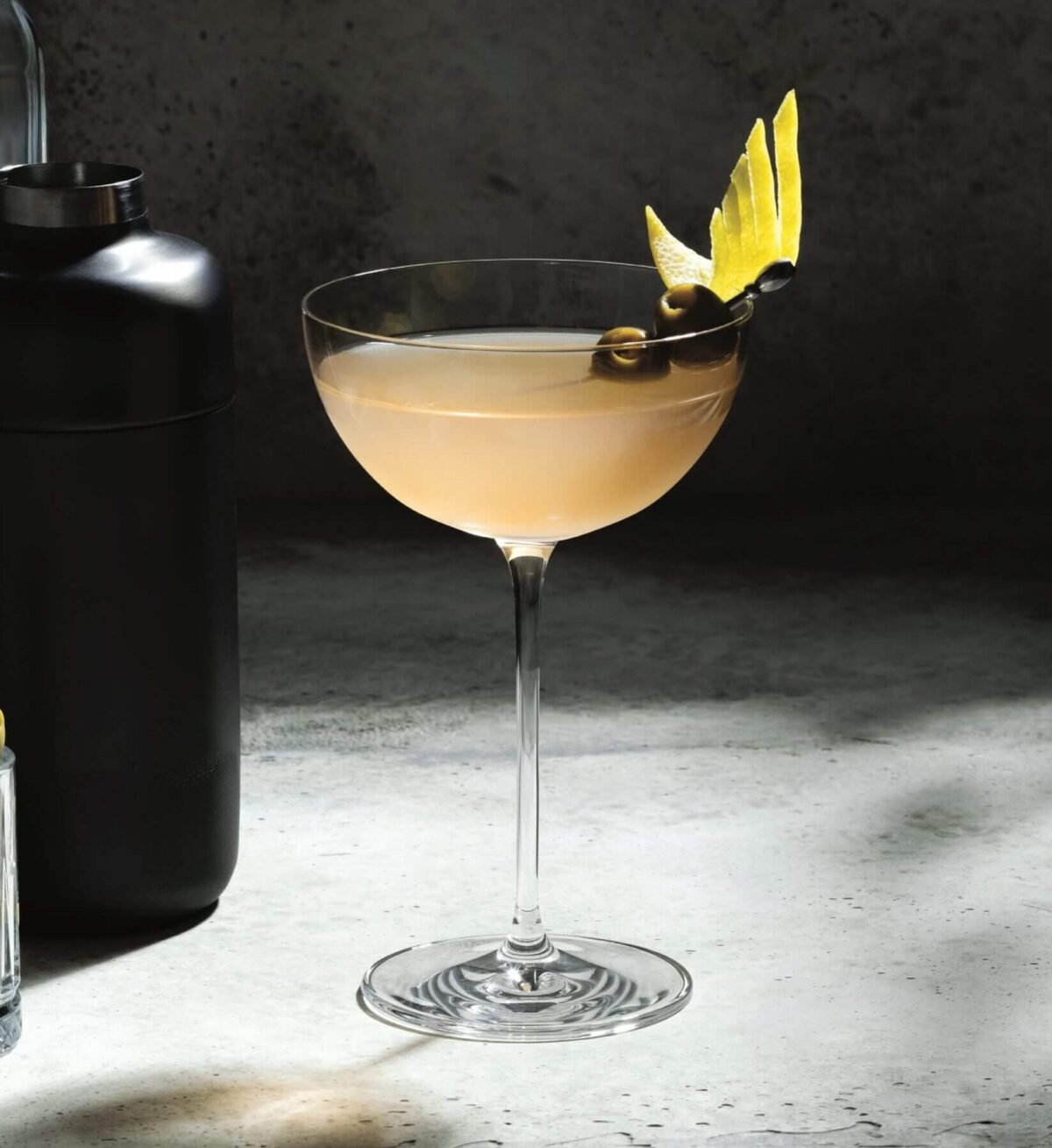 Ryan Reynold's Crescent caesar martini cocktal. 