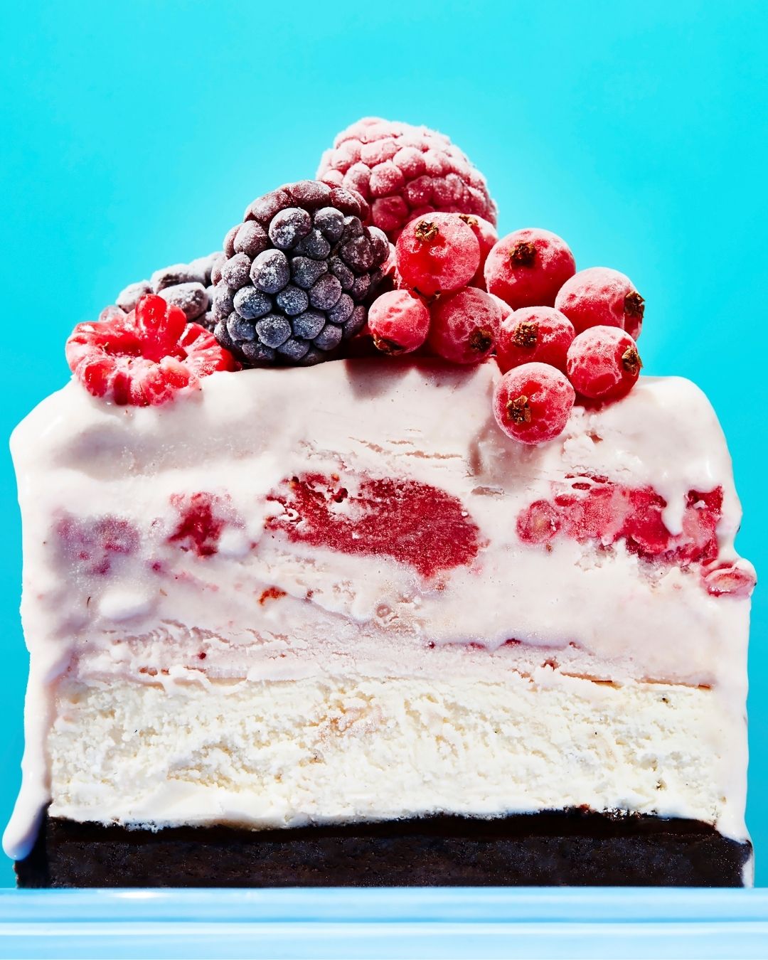 Easy Berry Ice Cream Cake-image