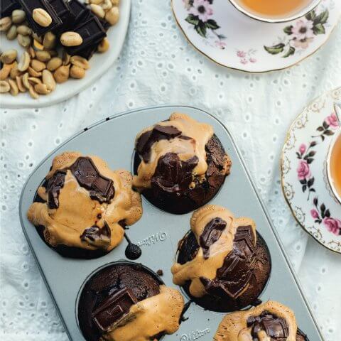 muffins in a tin