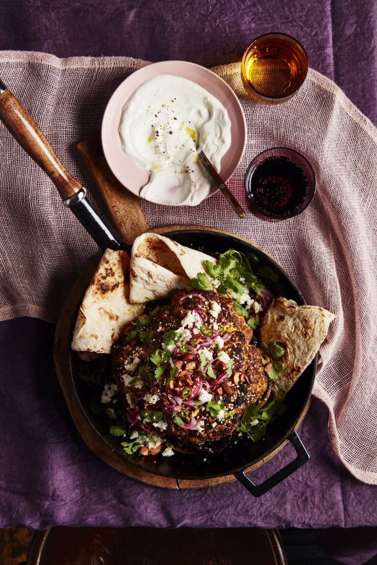 Best Whole Roasted Cauliflower Recipe Elle Gourmet