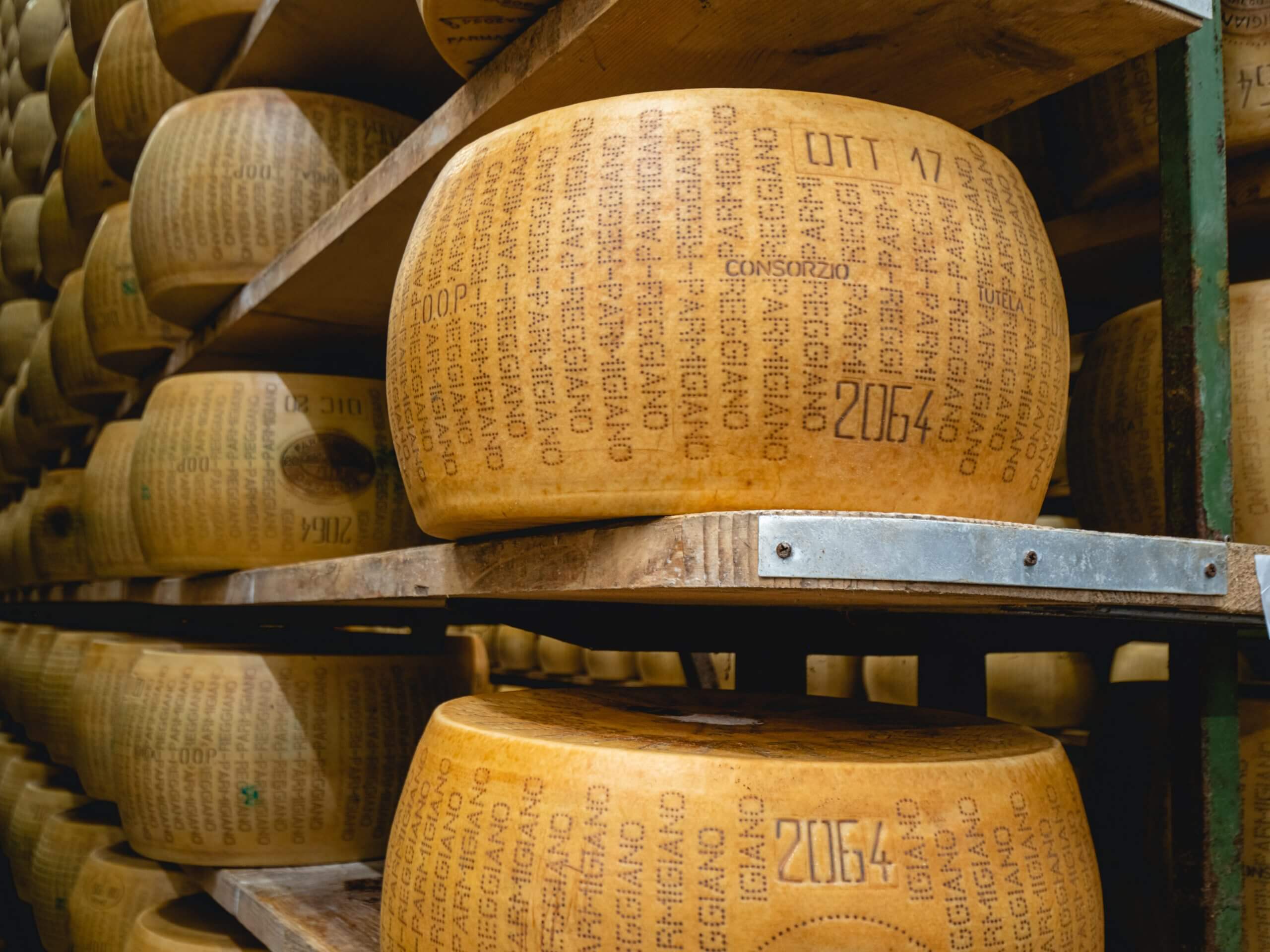 Parmigiano Reggiano Cheese Wheel, Italian