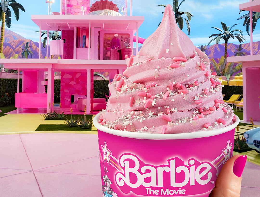 Barbie fagyasztott joghurt