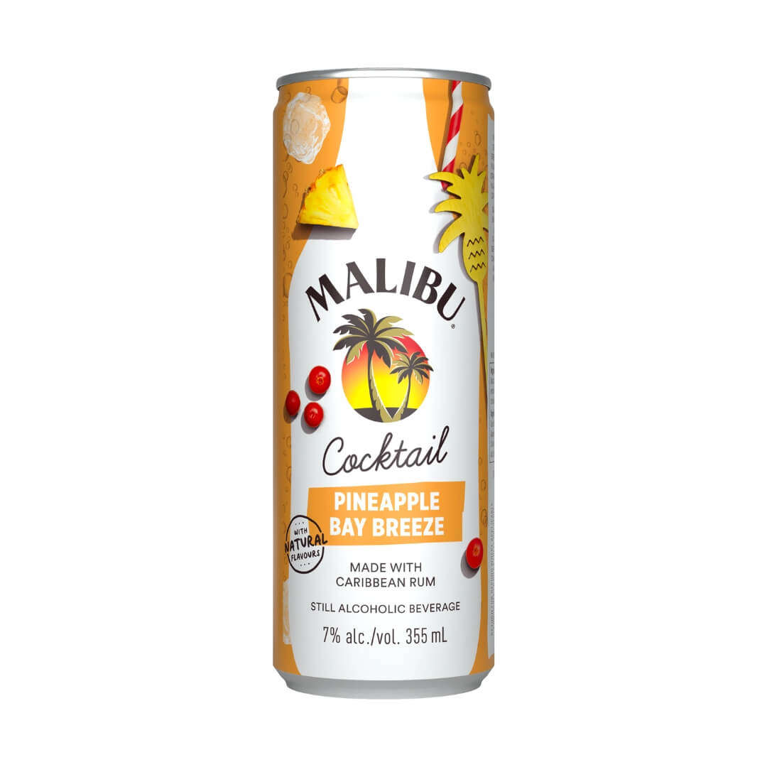 An orange tall drink can