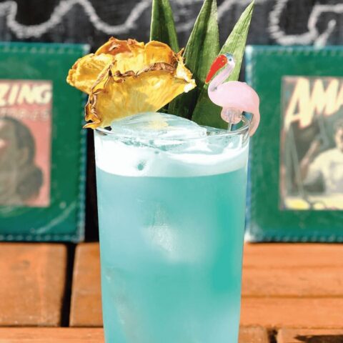 Blue Margarita cocktail