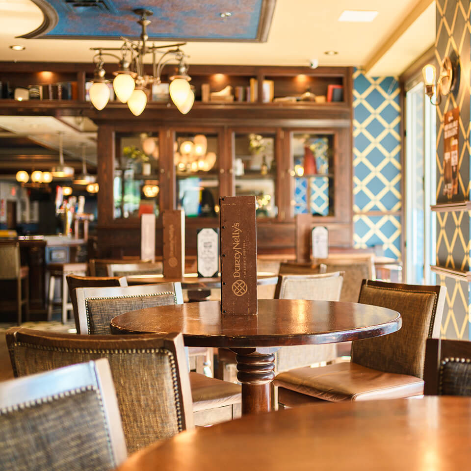 This interior image of Halifax's Durty Nelly's pub shows architecture 