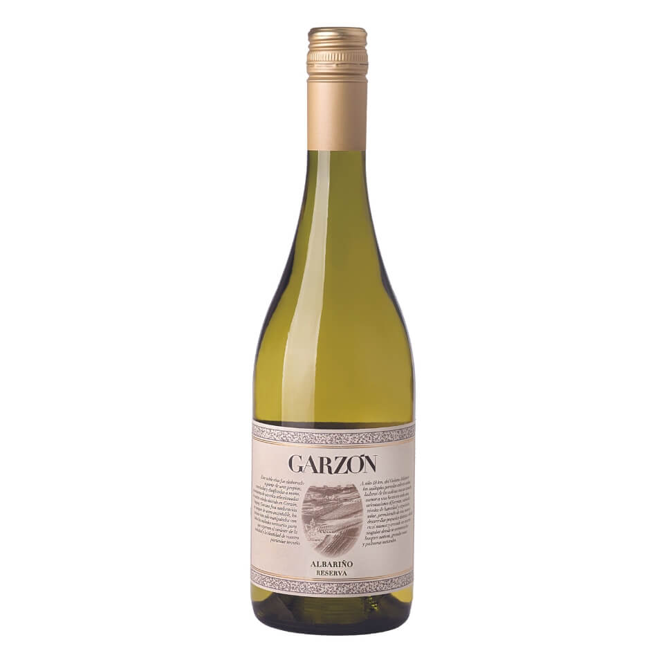 A bottle of white wine