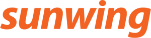 An orange logo reading "Sunwing"