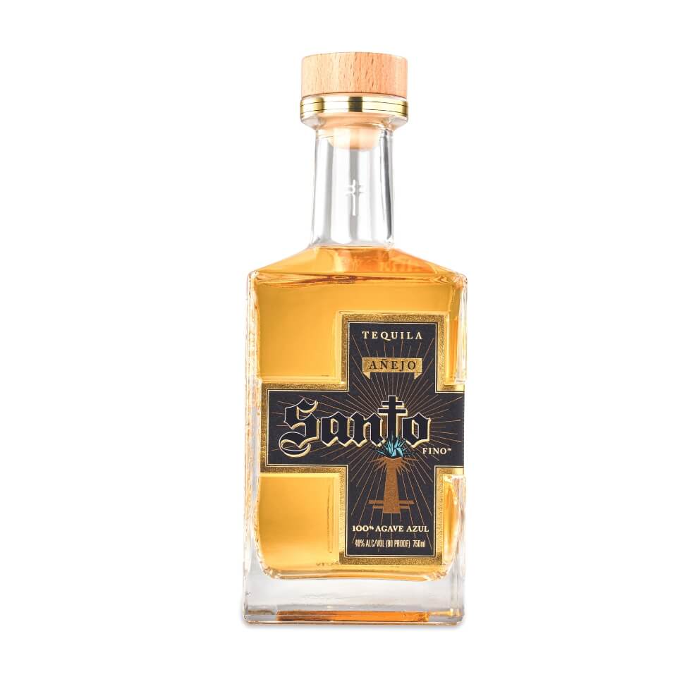 A bottle of tequila