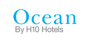 A logo reading "Ocean by H10 Hotels"