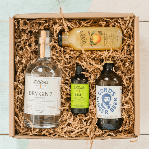 four bottles in a box