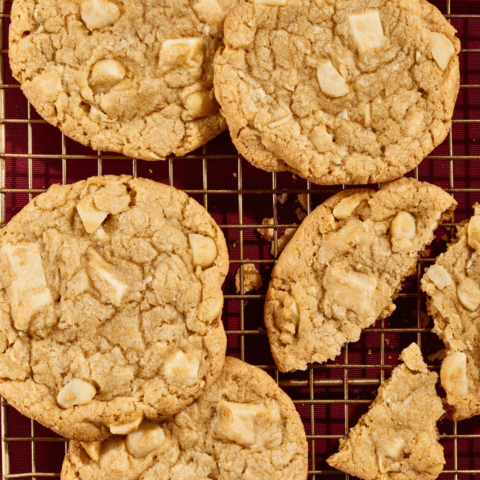 White Chocolate Macadamia Nut cookies