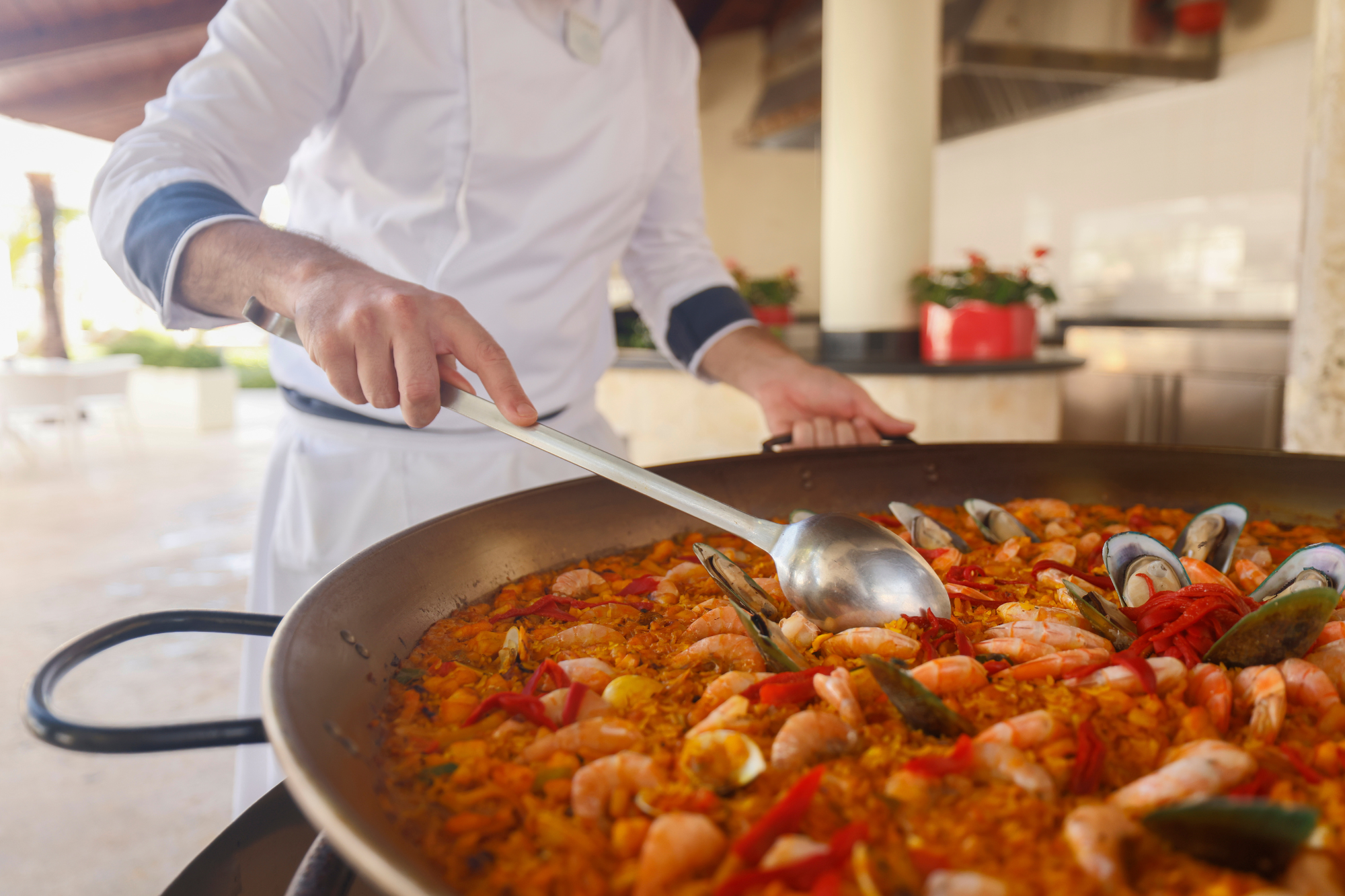 Iberostar paella on the beach