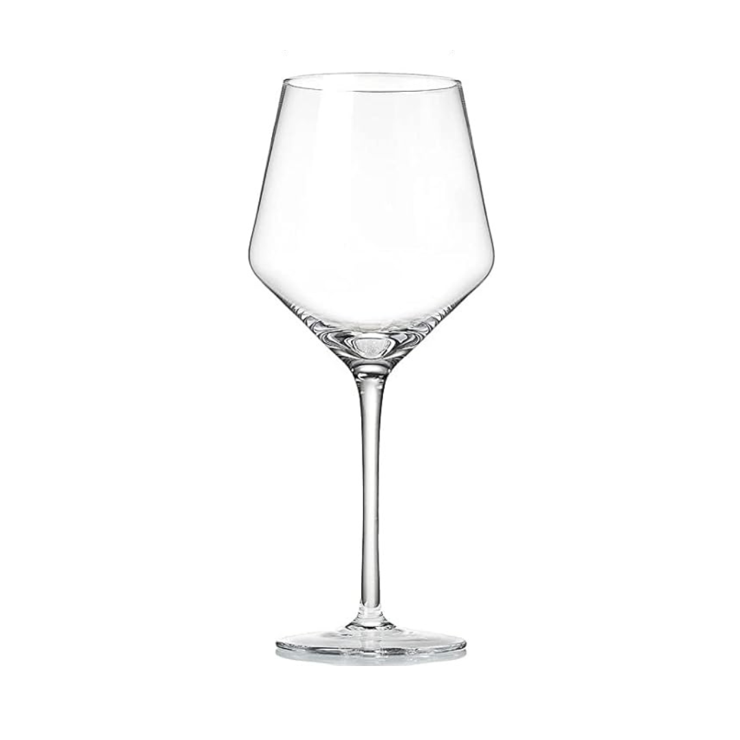 King crystal stemmed wine glass is perfect for Aperol Spritzes