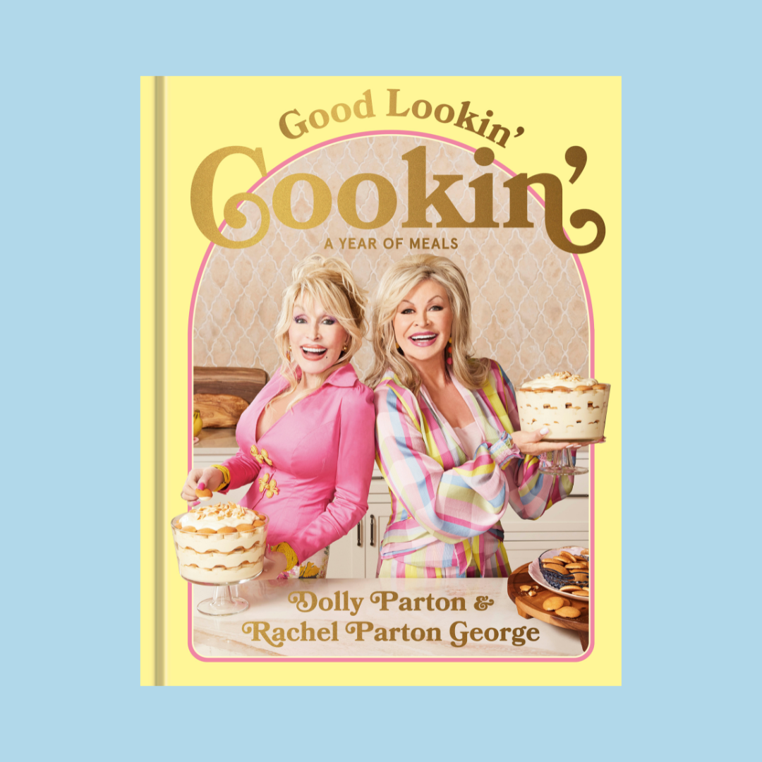 Dolly Parton's Good Lookin' Cookin' cookbook cover.