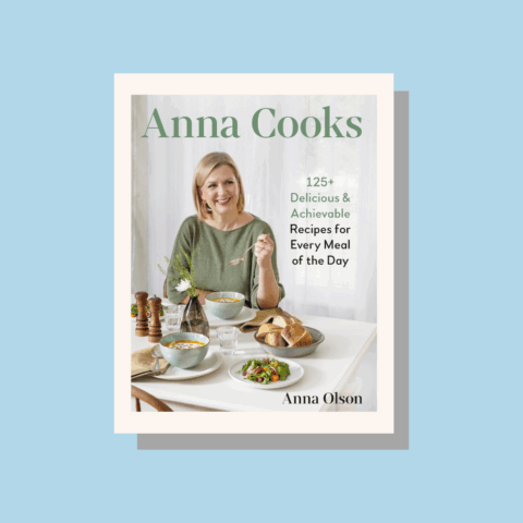 The Anna Cooks cookbook cover.