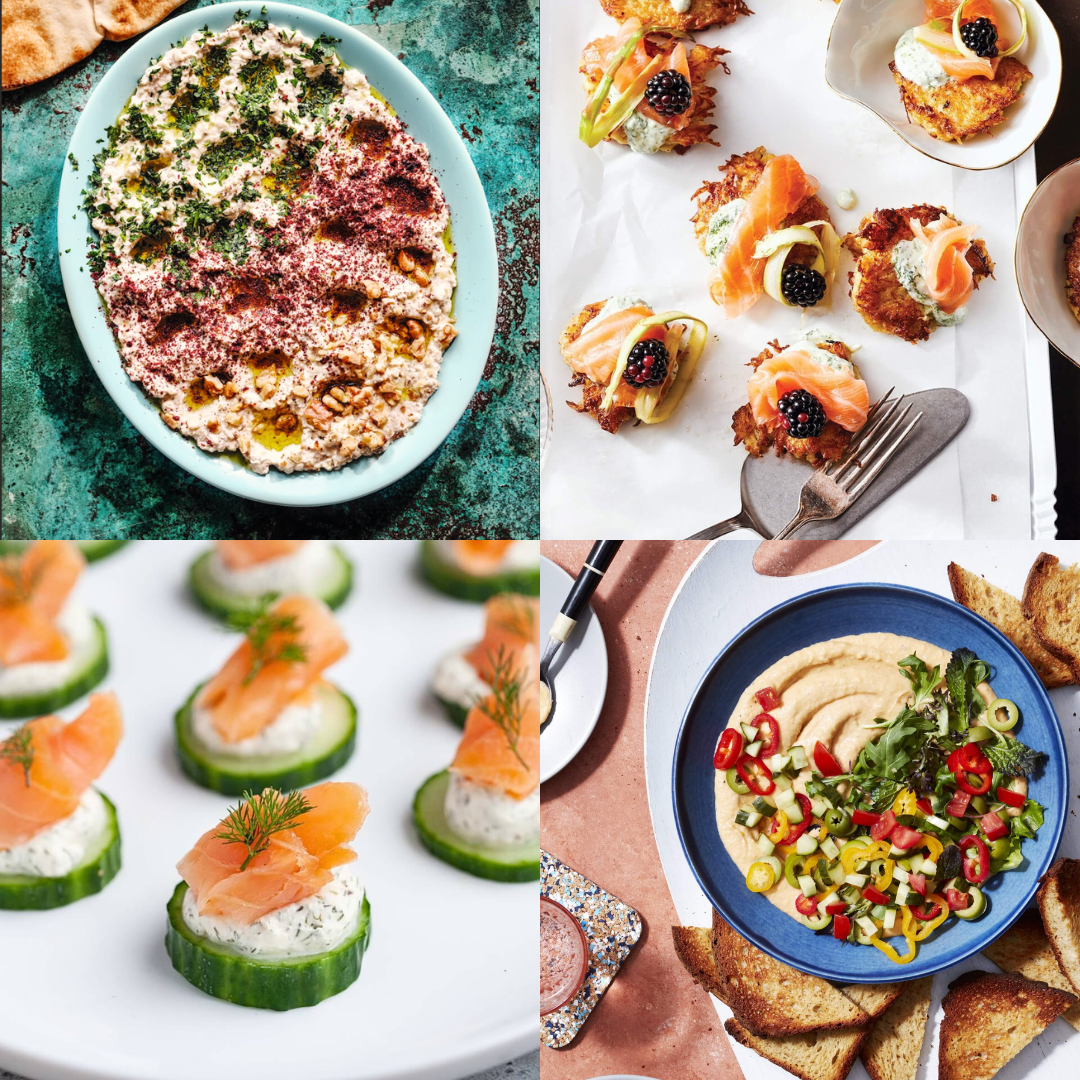 Whether your guests are cheering for the home team or just showing up for the food, these four appetizer ecipes hit it out of the park.