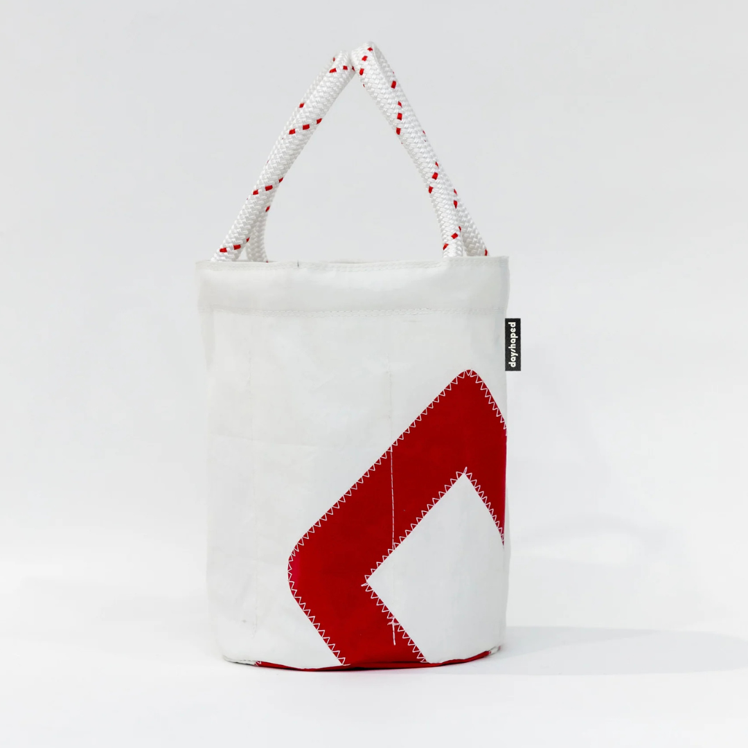 Ice Bucket Beverage Bag made from reclaimed sales and discovered at one of a kind show