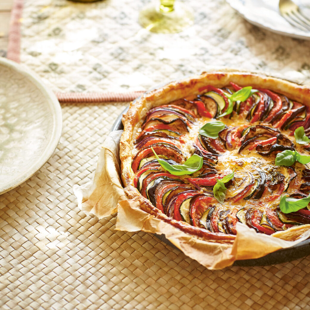 Deep-Filled Ratatouille Quiche-image
