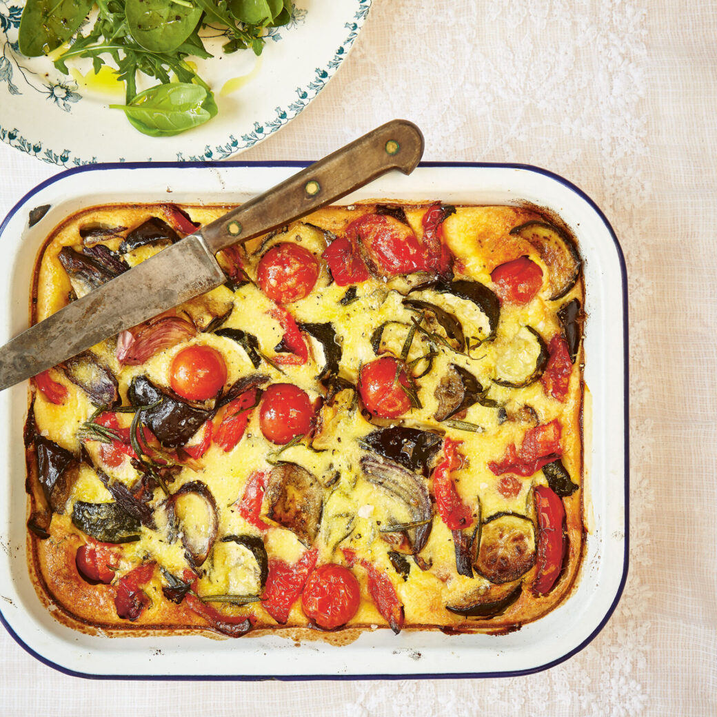Summer Vegetable Clafoutis-image