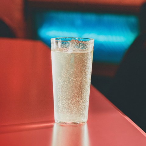 Raicilla Paloma Cocktail on bar at Meo Chinatown